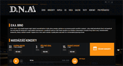 Desktop Screenshot of dna-brno.cz