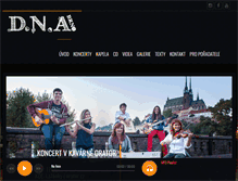 Tablet Screenshot of dna-brno.cz